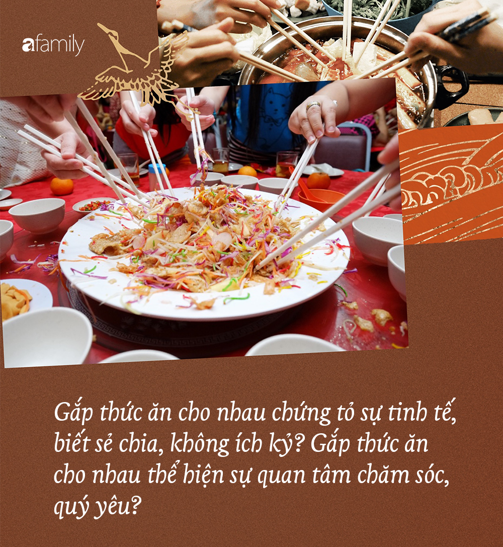 Dùng đũa gắp thức ăn cho người khác: Là nét văn hóa thân thiện hay sự tuềnh toàng thiếu tinh tế? - Ảnh 1.