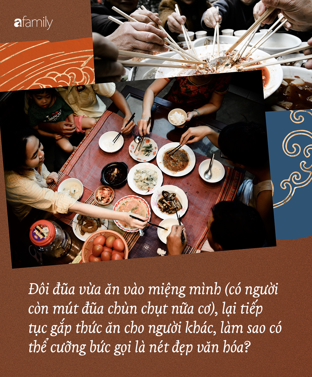 Dùng đũa gắp thức ăn cho người khác: Là nét văn hóa thân thiện hay sự tuềnh toàng thiếu tinh tế? - Ảnh 3.