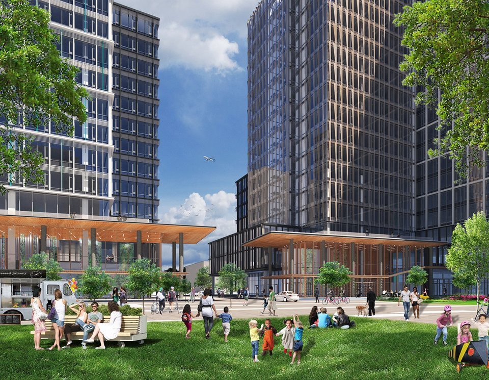 Khám phá trụ sở “xanh”, nhân viên có thể tắm tại văn phòng của Amazon