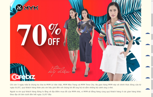 Chuỗi thời trang MYM của em gái vua hàng hiệu Hạnh Nguyễn sắp đóng cửa toàn hệ thống sau hơn 3 năm ra mắt - Ảnh 1.