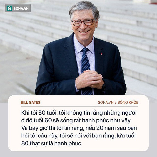  Tỷ phú Bill Gates: Chìa khóa để hạnh phúc, khỏe mạnh là làm 4 việc, không cần đến tiền - Ảnh 1.