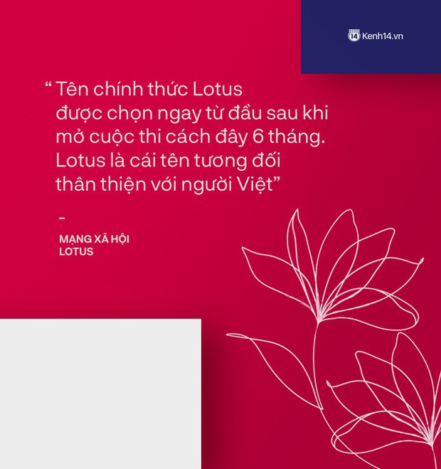 Mạng xã hội Việt vì sao lại tên là Lotus? - Ảnh 2.