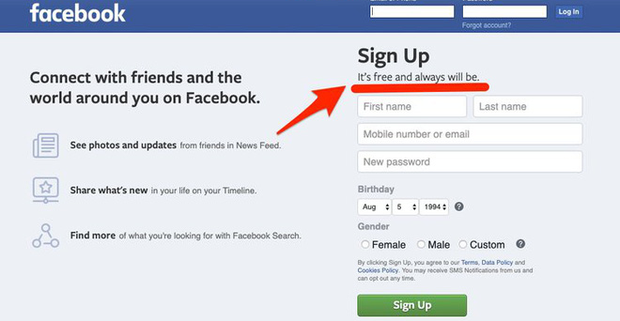 Vào mà xem Facebook bí mật đổi slogan từ lúc nào, phải chăng vì sợ dính phốt mới? - Ảnh 1.