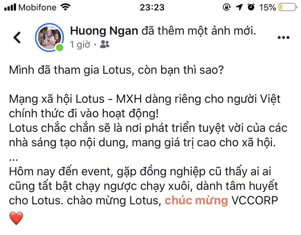 Dân tình hào hứng sau đêm ra mắt MXH Lotus: “Có thêm mạng xã hội nữa cũng tốt, có thêm nền tảng cho content sạch cũng tốt” - Ảnh 8.