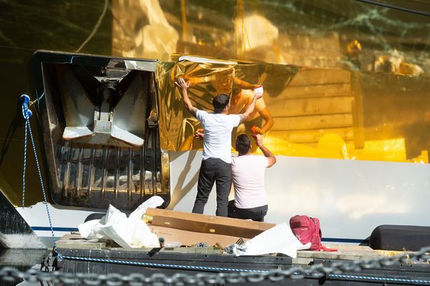 Lóa mắt siêu du thuyền bọc vàng lớn nhất thế giới, giá gần 500 tỷ đồng - Ảnh 4.