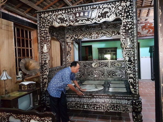 Độc đáo chiếc giường cổ có giá bạc tỷ ở Đồng Tháp - Ảnh 1. Độc đáo chiếc giường cổ có giá bạc tỷ ở Đồng Tháp - Ảnh 1.