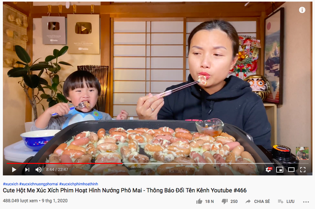 Bị Youtube tắt bình luận và quảng cáo, mẹ con Quỳnh Trần - bé Sa phải đóng kênh 2,27 triệu subs, bắt đầu lại từ con số 0? - Ảnh 3.