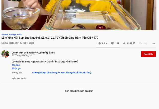 Bị Youtube tắt bình luận và quảng cáo, mẹ con Quỳnh Trần - bé Sa phải đóng kênh 2,27 triệu subs, bắt đầu lại từ con số 0? - Ảnh 6.