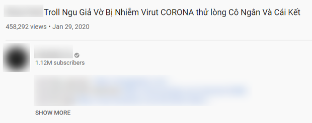 Giả vờ nhiễm virus corona để làm YouTube: Trào lưu phản cảm nhen nhóm bởi một số vlogger Việt - Ảnh 1.