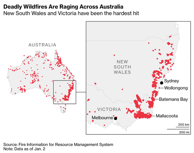 Những con số lột tả thảm họa cháy rừng khiến nước Úc và cả thế giới bàng hoàng - Ảnh 1.