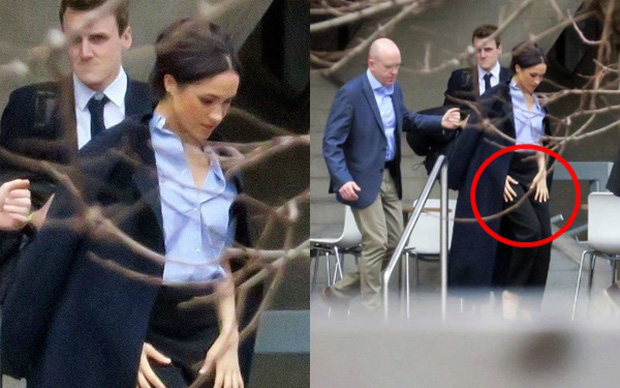 Meghan Markle lộ ảnh xuất hiện bí mật giữa lùm xùm tách khỏi hoàng gia Anh, không hề đeo nhẫn cưới và bị chỉ trích đã hủy hoại Hoàng tử Harry - Ảnh 1.