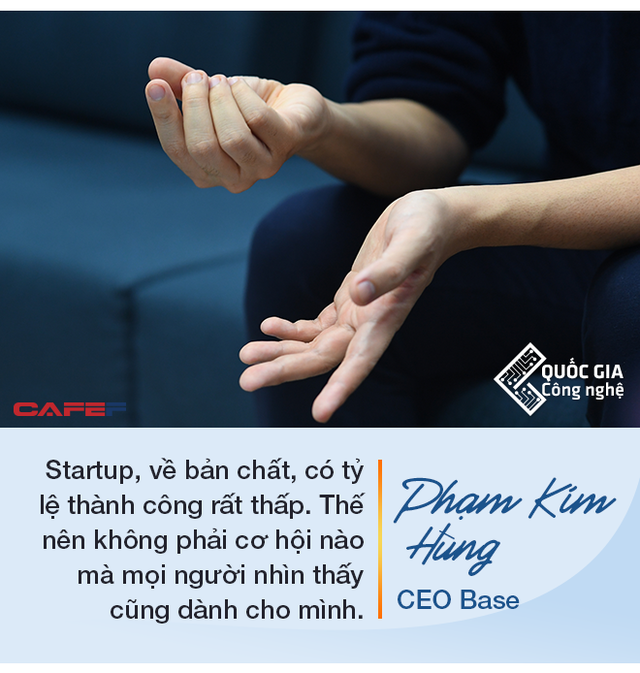  CEO Base Phạm Kim Hùng: Làm startup công nghệ muốn thành công thì cần nhất là chăm chỉ, làm việc từ 12 đến 16 tiếng/ngày trong nhiều năm - Ảnh 2.