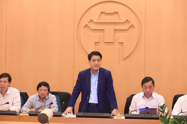 Chủ tịch Nguyễn Đức Chung đề nghị truyền thông nâng mức cảnh báo về dịch Covid-19 vì Hà Nội rất đáng lo lắng - Ảnh 2. Chủ tịch Nguyễn Đức Chung đề nghị truyền thông nâng mức cảnh báo về dịch Covid-19 vì Hà Nội rất đáng lo lắng - Ảnh 2.
