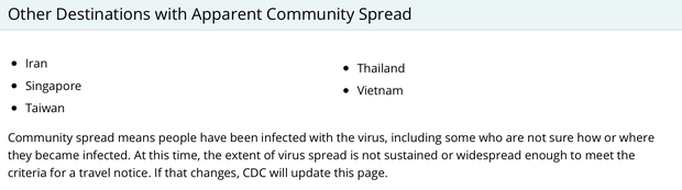 Giữa đại dịch virus corona, CDC Mỹ đưa Việt Nam vào danh sách có biểu hiện lây lan trong cộng đồng có nghĩa là gì? - Ảnh 5.