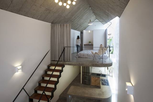  Ngôi nhà 40 m2 tối giản khác biệt trong căn hẻm nhỏ Hà Nội - Ảnh 8.