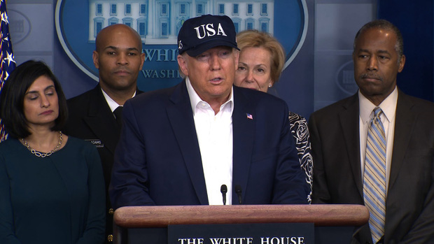 Tổng thống Trump tuyên bố đã làm xét nghiệm virus corona - Ảnh 1. Tổng thống Trump tuyên bố đã làm xét nghiệm virus corona - Ảnh 1.