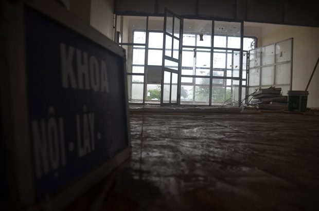 Chùm ảnh: Cận cảnh quá trình biến bệnh viện bỏ hoang ở Hà Nội thành khu cách ly dành cho 200 người - Ảnh 10.