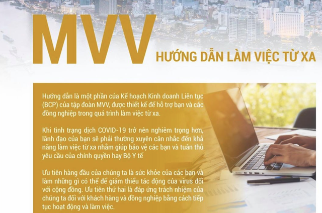  Ông Nguyễn Thanh Sơn chia sẻ hướng dẫn làm việc ở nhà cho nhân viên: Hãy nhớ bạn đang làm việc từ xa, chứ không phải nghỉ ở nhà và kết hợp làm việc  - Ảnh 1.