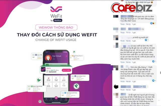 Sau scandal nợ tiền đối tác và bị tố lừa đảo, WeFit