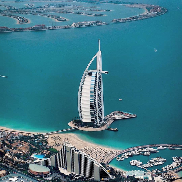 Loạt ảnh chụp từ trên cao chứng minh Dubai là “vùng đất đến từ hành tinh khác”, thật hiếm nơi nào trên thế giới sánh bằng - Ảnh 12.