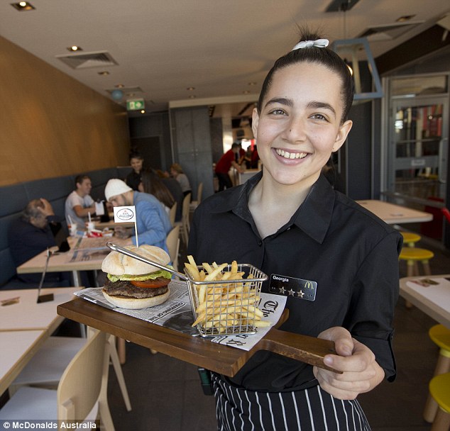 Customers will also treated to table service, allowing them to sit down and enjoy a drink while they wait for their creation to be made and brought to their table