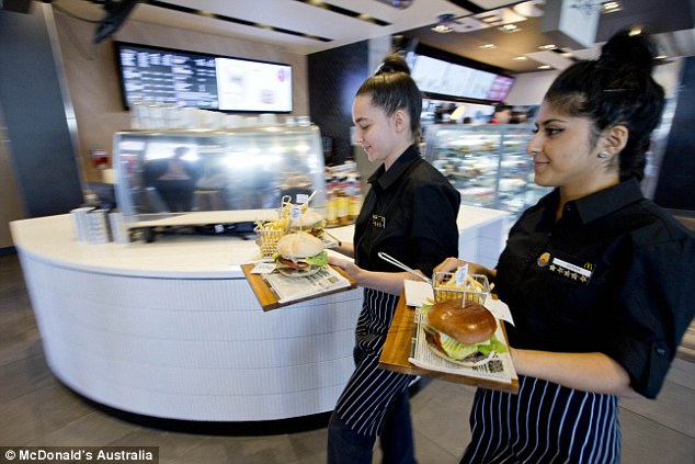 The new create your own gourmet burgers will offer 19 different fillings served on wooden platters with a side of fries in a basket