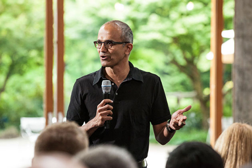 Jay Lee vừa có cuộc gặp với Satya Nadella - CEO của Microsoft&nbsp;