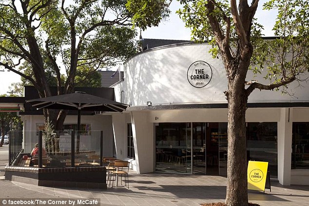 McDonalds has re-branded its McCafe in Camperdown, Sydney to be called The Corner