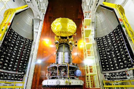 Tàu vũ trụ Mangalyaan được phát triển bởi Cơ quan Nghiên cứu không gian Ấn Độ
