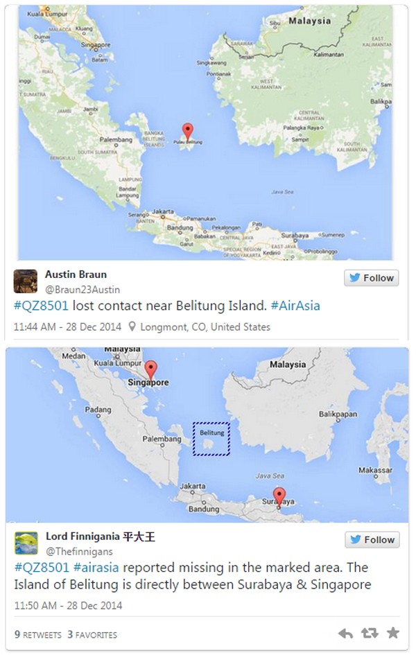 Có thông tin máy bay rơi ở Indonesia 2