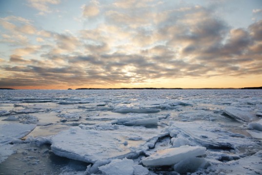 Biển băng ở Bắc Cực đang tan chảy
