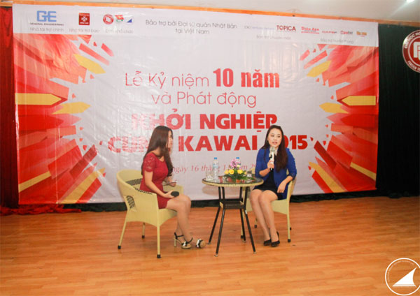 Chị Đỗ Huyền Trang chia sẻ về quá trình phát triển của Khởi nghiệp cùng Kawai 