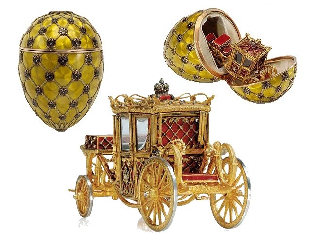 
Trứng của Nicolas II đước bán với giá 9,6 triệu USD năm 2002

