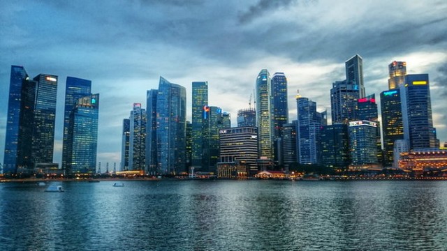 Thành phố Singapore giàu đẹp và phát triển nhờ các chính sách của ông Lý Quang Diệu - Ảnh: RealSingapore