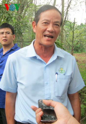 Ông Đỗ Ngọc Hoàng - Tổng Giám đốc Công ty TNHH MTV Công viên cây xanh Hà Nội