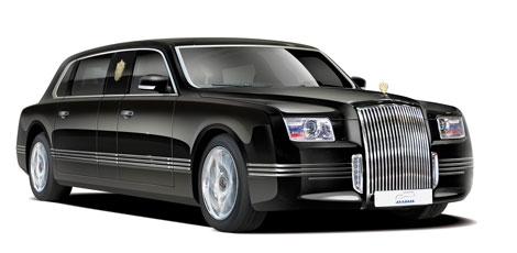 Kiểu limousine đặc biệt dành cho vị nguyên thủ Nga