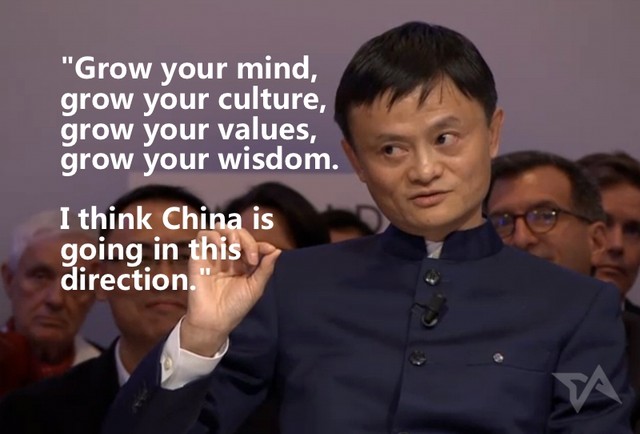 Xây dựng suy nghĩ, xây dựng  văn hóa, xây dựng giá trị, xây dựng sự khôn ngoan. Tôi nghĩ rằng Trung Quốc đang đi theo hướng này.