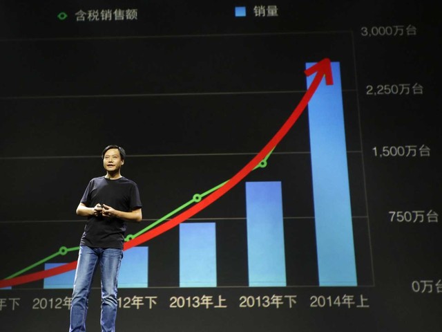 So với con số 61 triệu smartphone mà Xiaomi bán ra năm 2014, những fan của dâu đen chắc hẳn sẽ thấy chạnh lòng