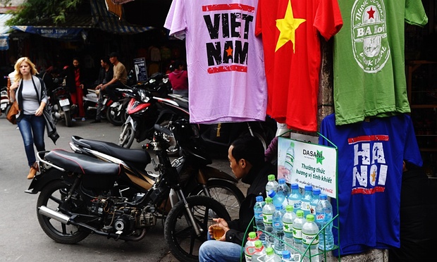 Tín hiệu cho thấy lượng du khách đến Việt Nam đang ngày càng yếu. Ảnh: Hoang Dinh Nam/Getty