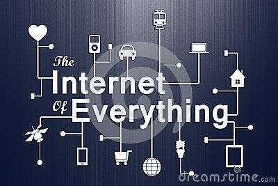 Lắp đặt internet cho mọi thứ. Ảnh: Dreamtimes.com