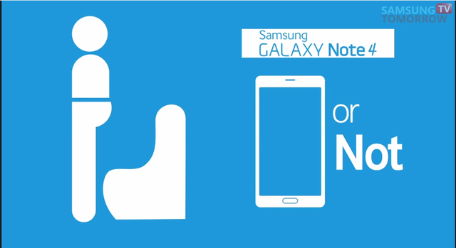 Samsung cũng vừa tung ra một video trực tuyến để quảng cáo cho Galaxy Note 4