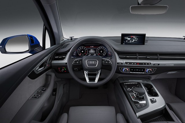 Màn hình DVD Android xe Audi Q7 2005  2015  Màn nguyên khối 1025 inch