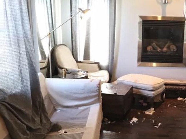 The King’s say they will have to buy new furniture after their was trashed over the weeke