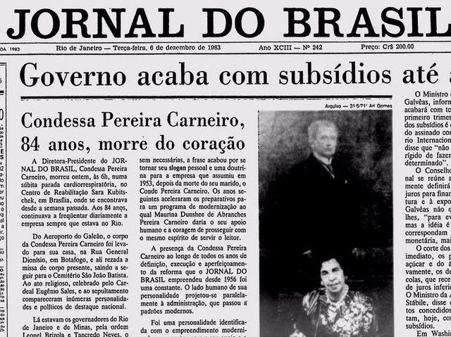 After Harvard, Lemanns life was a mixed bag. He trained at Credit Suisse for a while and worked as a journalist at Brazils third-oldest paper, Jornal do Brasil.