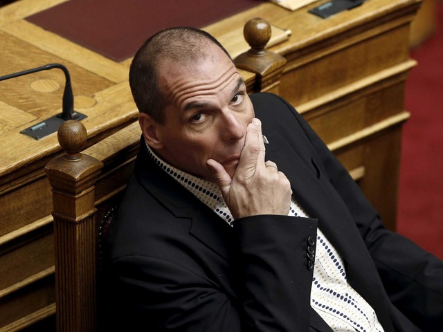 Bộ trưởng Tài chính Hy Lạp Yanis Varoufakis.