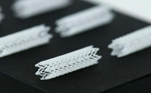 Mẫu sten bao động mạch vành, được in bởi máy in của Carbon3D