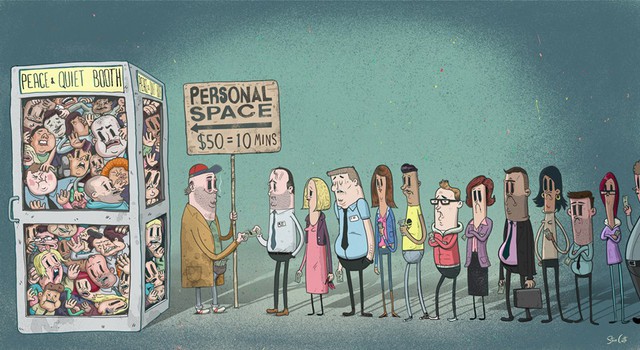 Trong một xã hội đông đúc, hiện đại, có được một không gian riêng tư là điều vô cùng khó khăn, đắt đỏ.