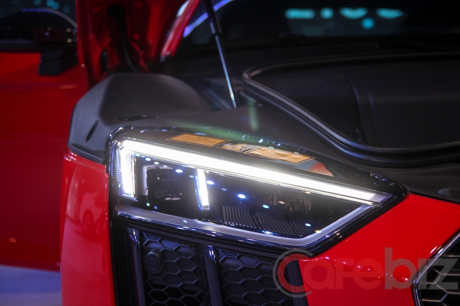 
Đèn chiếu sáng LED, một đặc sản của Audi.
