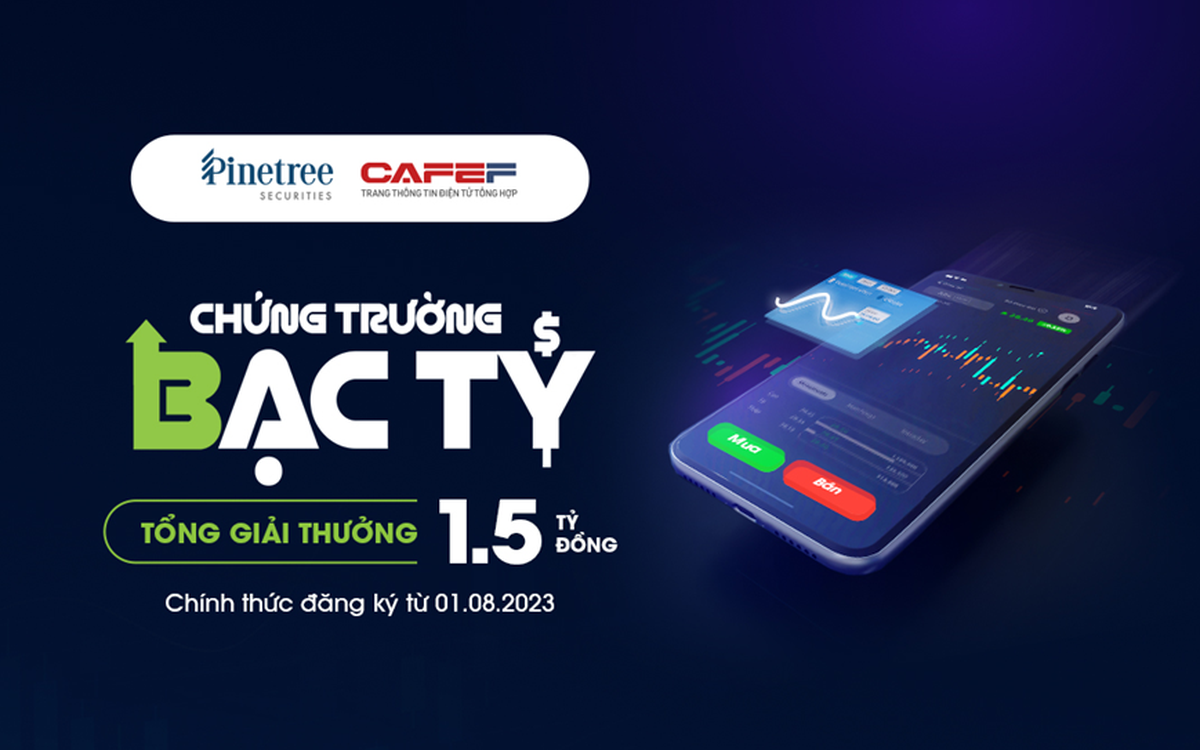 Pinetree và CafeF khởi động cuộc thi đầu tư chứng khoán 1,5 tỷ tiền thưởng