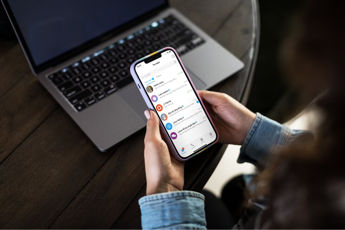 Xịn mịn như Lotus Chat - cài app chat lại được thêm cả 'trợ lý' bên ...